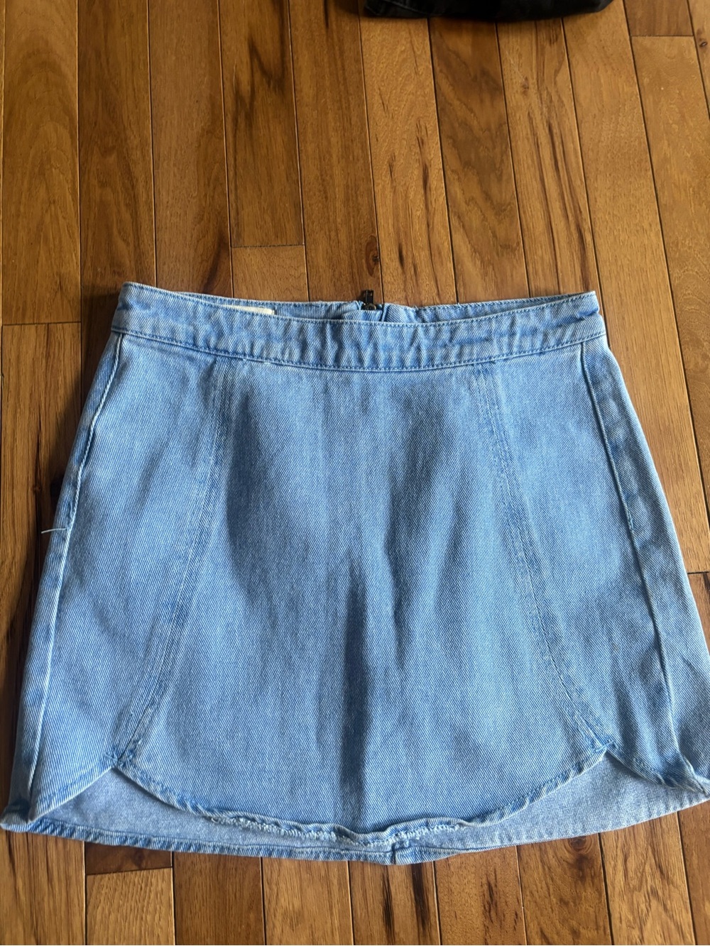PacSun Light Blue Denim Mini Skirt